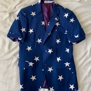Men’s OppoSuits Blazer - American Flag (Stars)